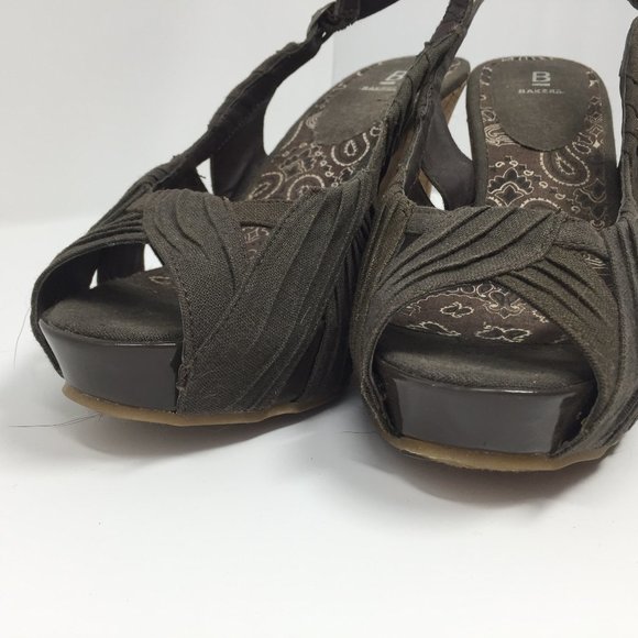 Open toe summer wedge Suzie q Size 8 - Picture 3 of 8